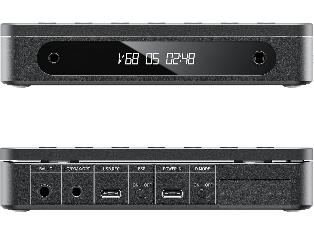 FiiO DM13 bærbar CD-afspiller med Bluetooth Hovedtelefonforstærker