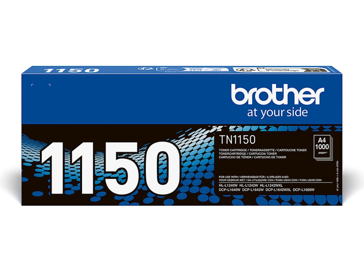 Brother toner TN-1150 Sort Laser Toner