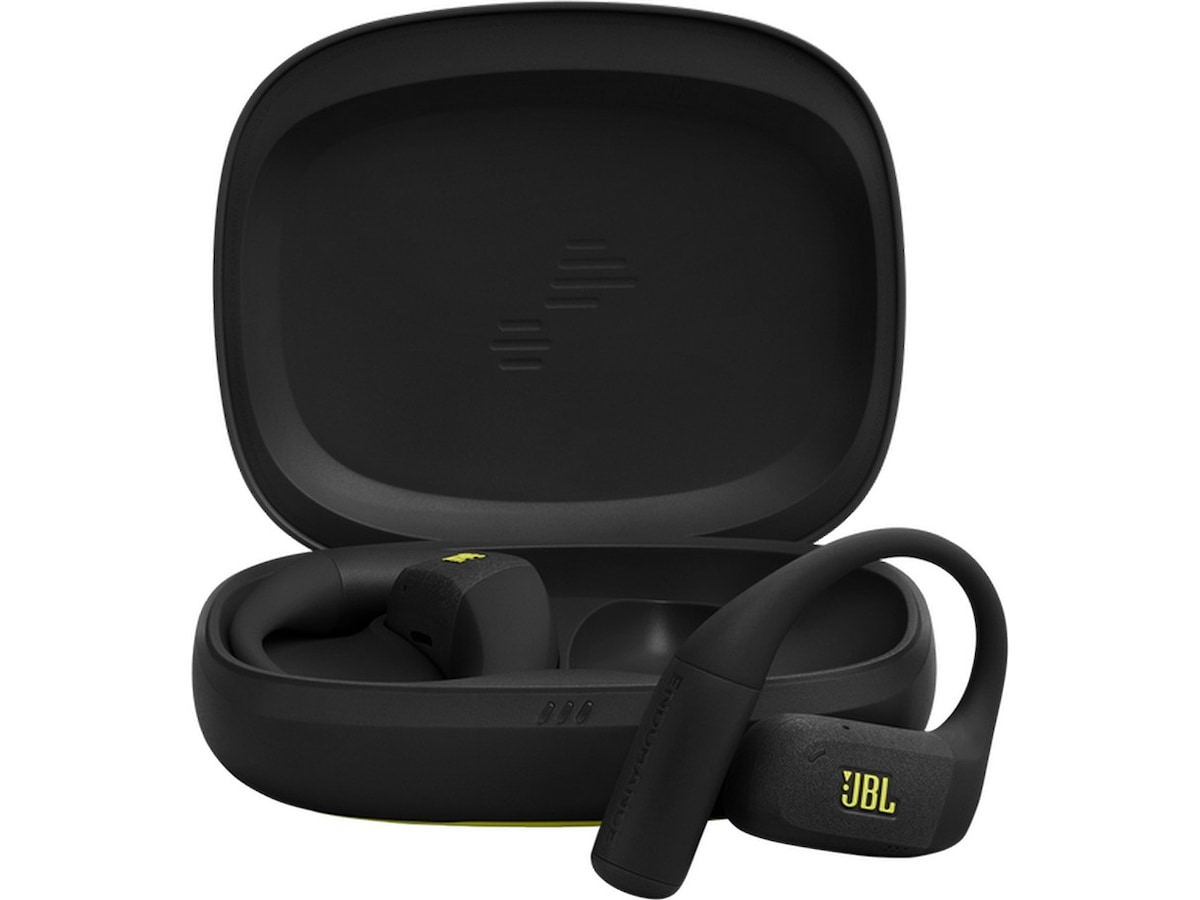 JBL Endurance Zone Trådløse ørepropper, Open Ear (sort/lime) In-ear høretelefoner