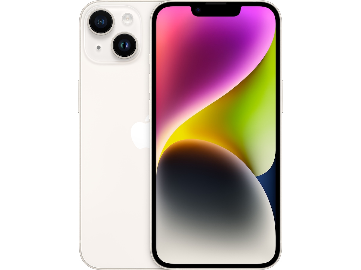 iPhone 14 128GB (stjerneskær) -  Gradering B Næsten nyt! - Renewed