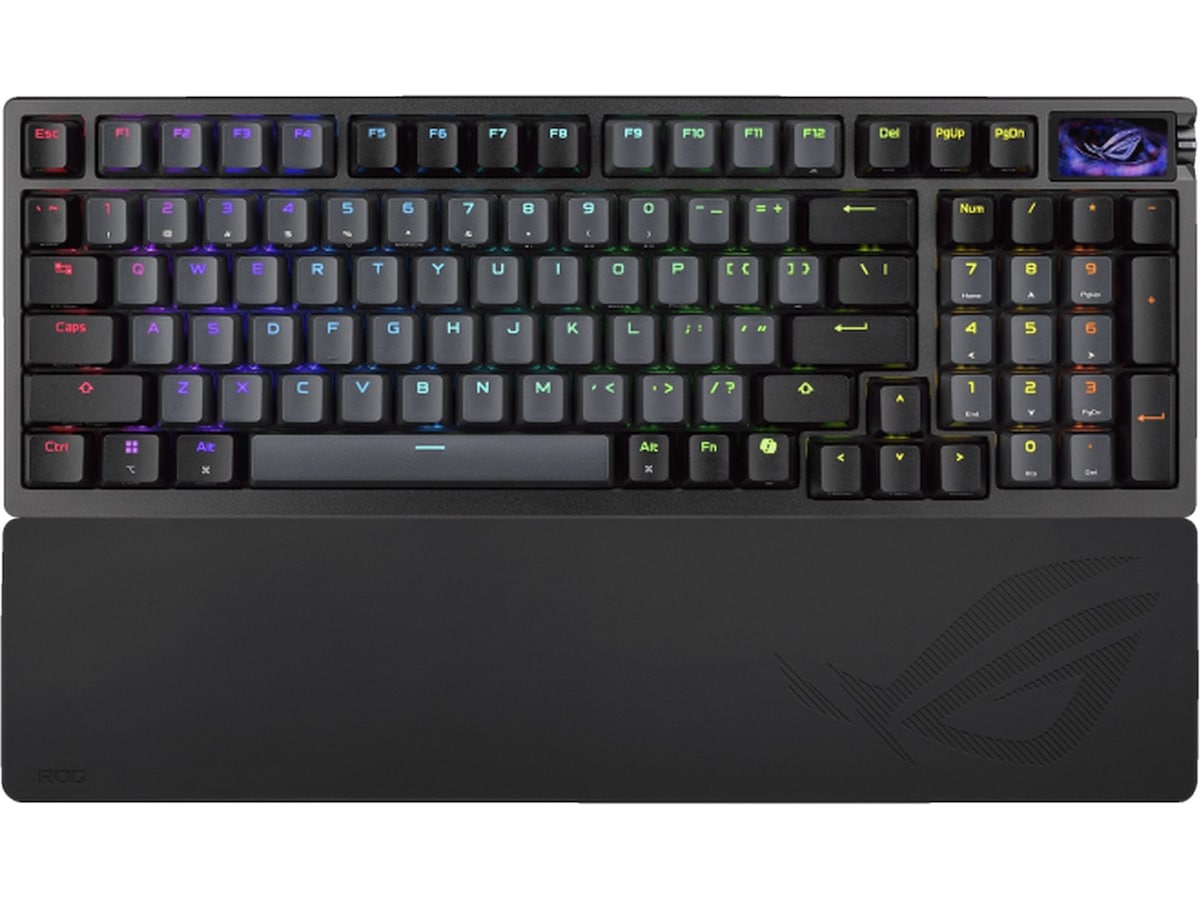 Asus ROG Azoth 96 HE trådløst gamingtastatur (sort) Gamingkeyboard