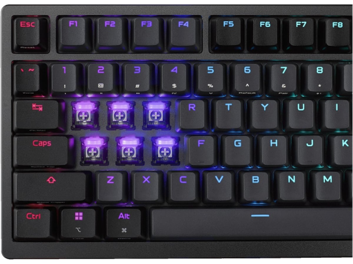 Asus ROG Azoth 96 HE trådløst gamingtastatur (sort) Gamingkeyboard