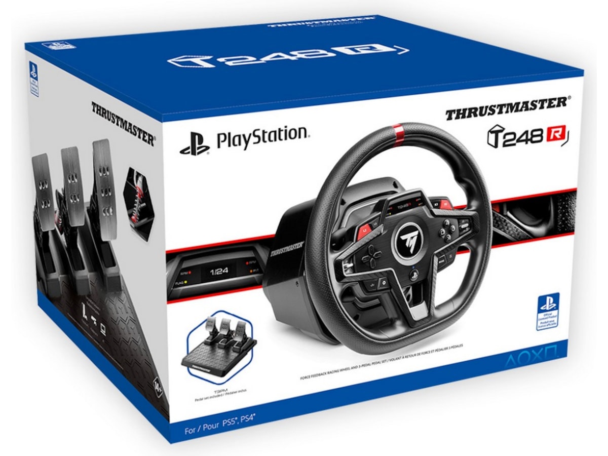 Thrustmaster T248R Racing Wheel Rat og pedaler