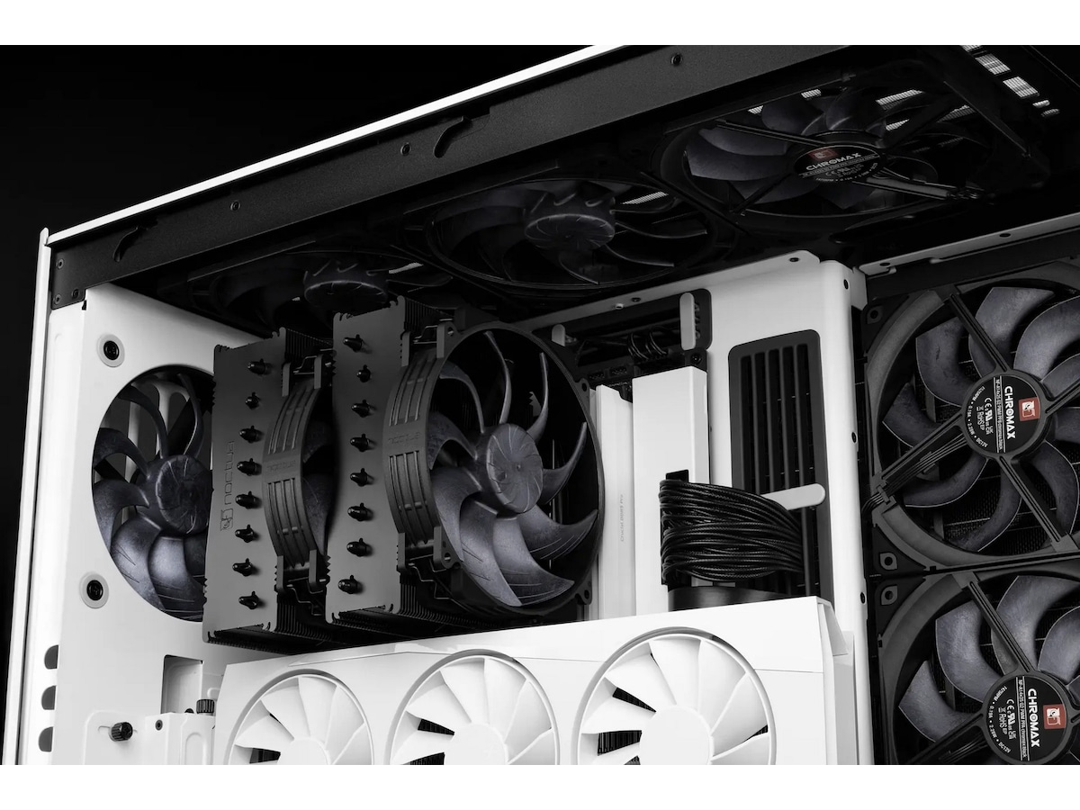 Noctua NF-A14x25r G2 PWM Sx2-PP chromax.black blæser Blæsere