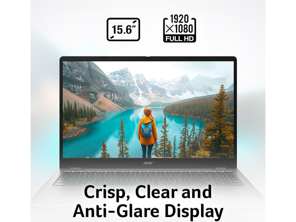 Acer Chromebook 315 15,6" FHD PC - Bærbar / laptop
