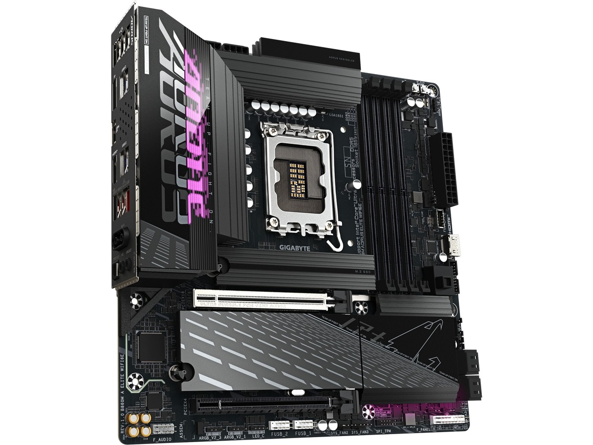 Gigabyte B860M AORUS ELITE WIFI6E bundkort Intel Socket