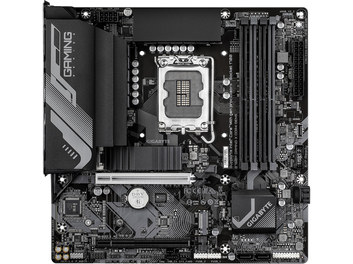 Gigabyte B760M Gaming X DDR4 GEN5 bundkort Intel Socket