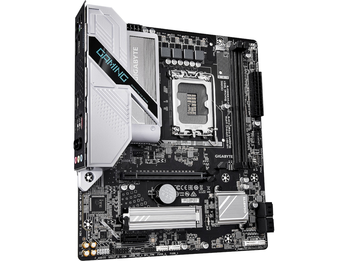 Gigabyte H810M S2H bundkort Intel Socket