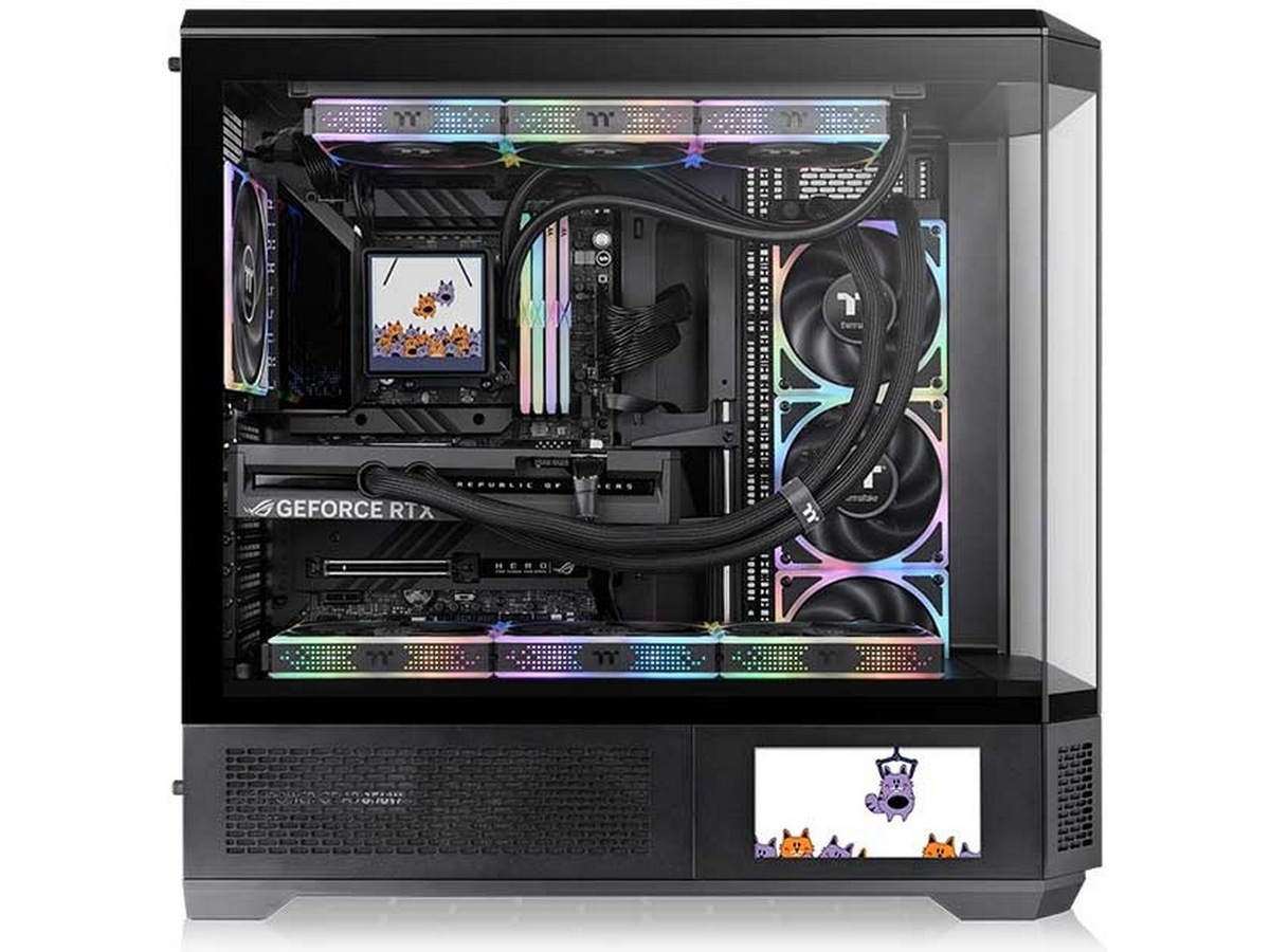 Thermaltake 6,0" LCD Panel Kit til View 600 TG (sort) Tilbehør