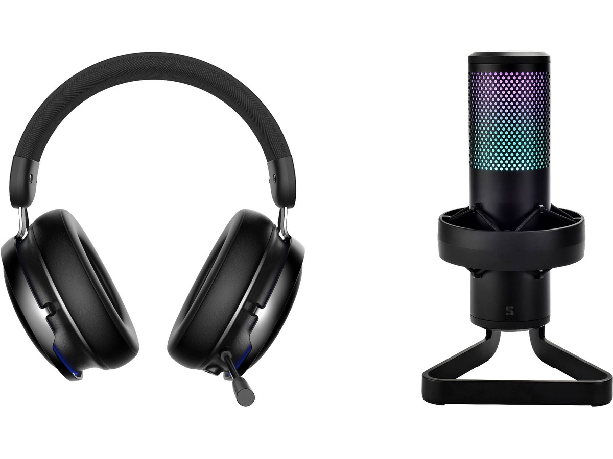 Svive Echo 7 trådløst gamingheadset ANC + mikrofon Gamingheadset