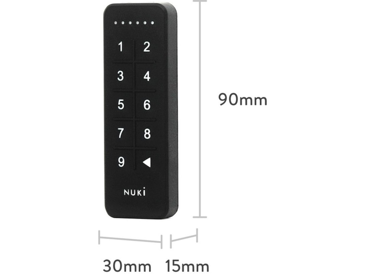 Nuki Smart Lock Ultra Smart dørlås + Nuki Keypad Elektroniske dørlåse