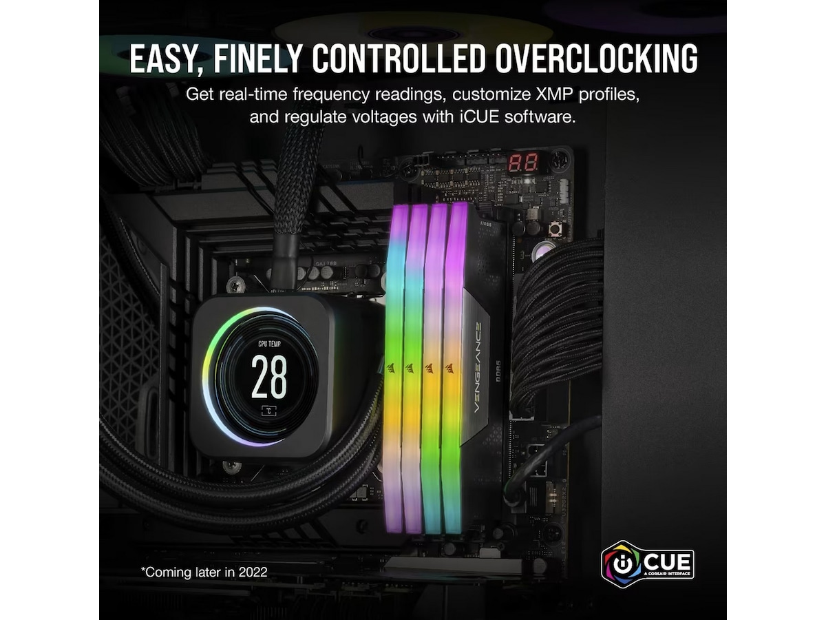 Corsair Vengeance RGB DDR5 6000MHz 32GB Hukommelse (RAM)