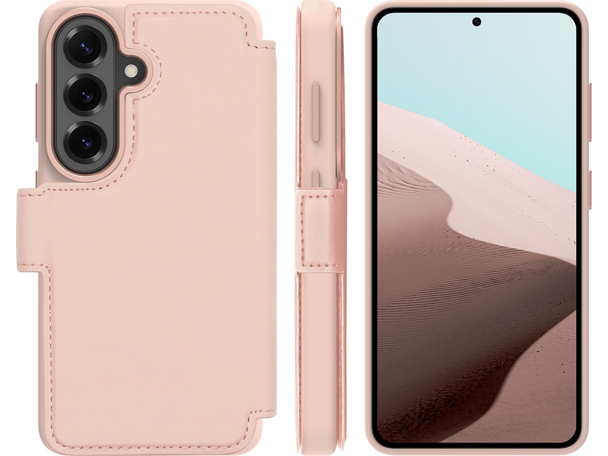 dbramante1928 Galaxy S26 Lynge 2-i-1 tegnebogsetui (pink sand) Mobilcover