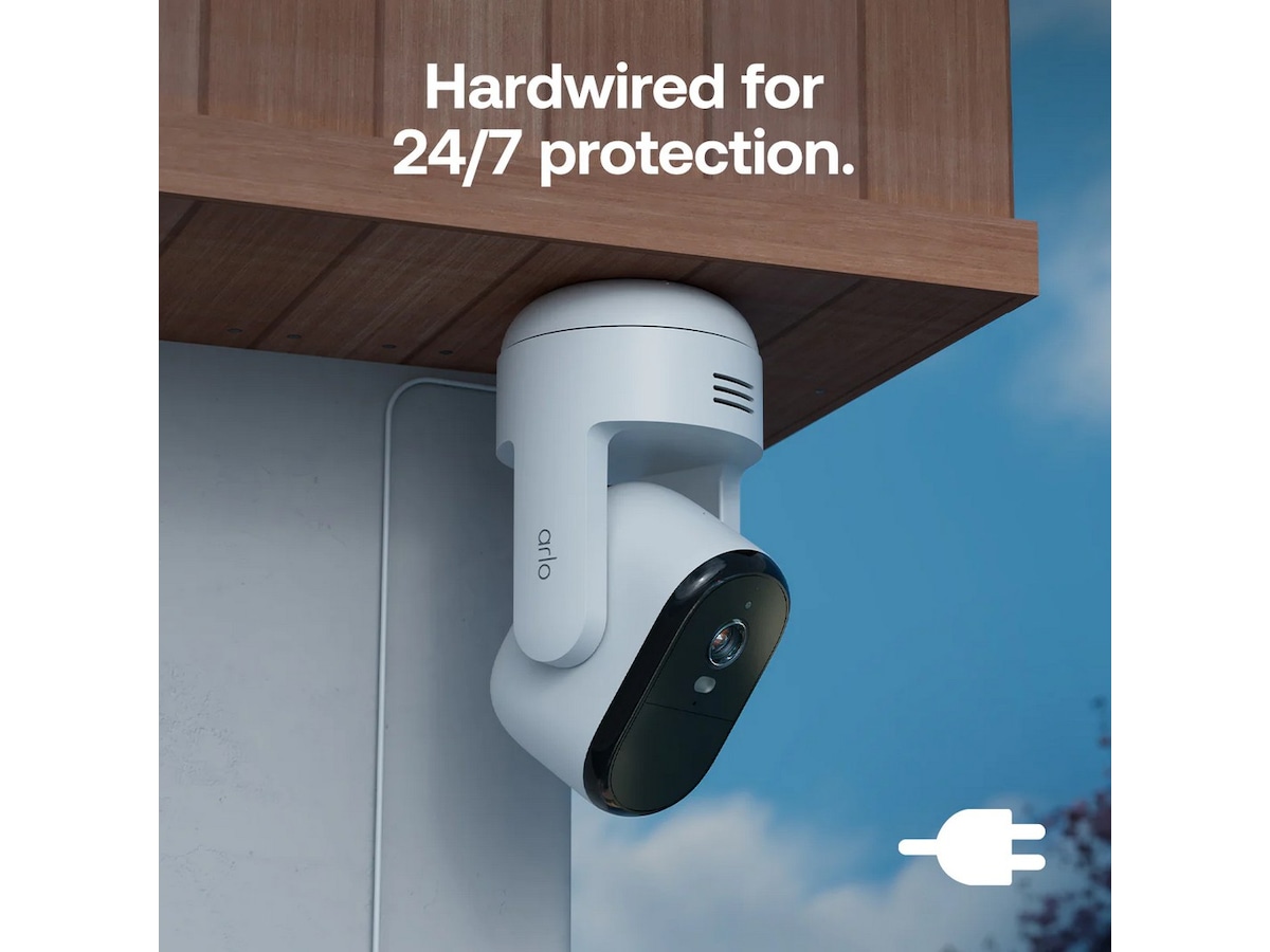 Arlo Essential 3 2k PTZ cam,  2-pk Overvågningskameraer