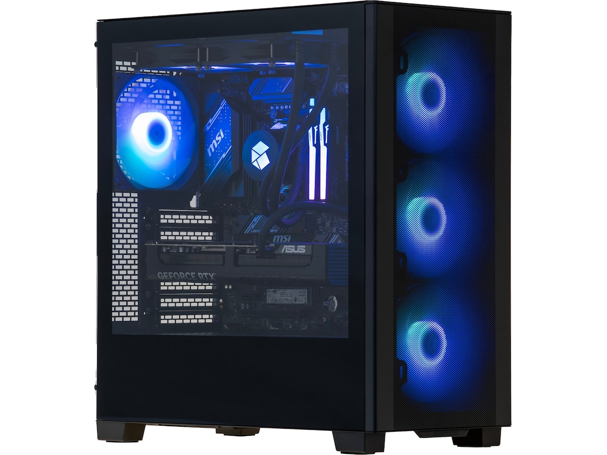 Komplett-PC Advanced Gaming a154 RGB Stationær Gaming PC