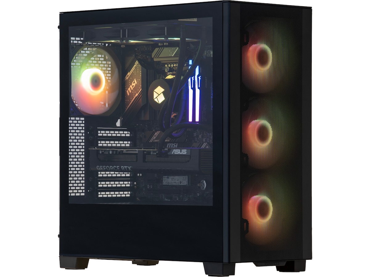 Komplett-PC Advanced Gaming a154 RGB Stationær Gaming PC