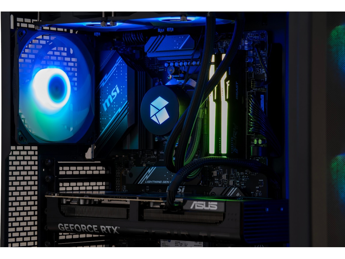 Komplett-PC Advanced Gaming a154 RGB Stationær Gaming PC