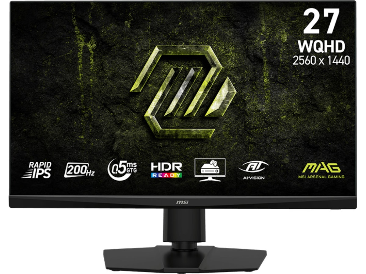MSI 27" gamingskærm MAG 272QPF E20 Gamingskærme