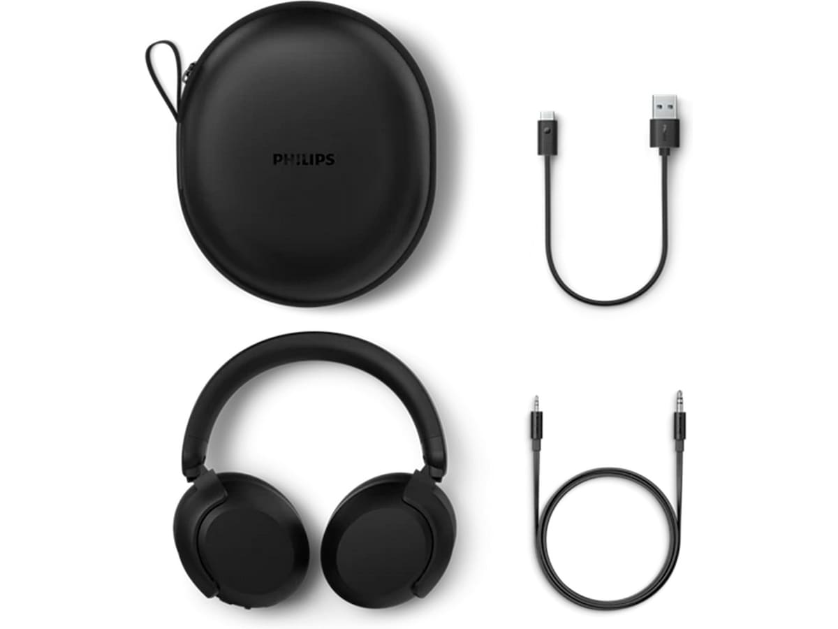 Philips TAH8000E trådløse hovedtelefoner, over-ear (sort) Høretelefoner