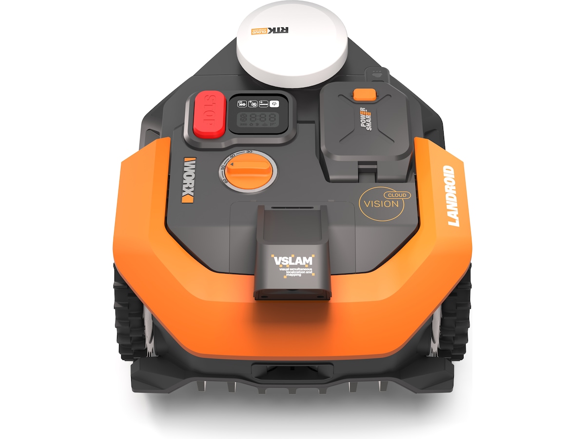 Worx WR305E Landroid Vision Cloud 500m² Robotplæneklippere