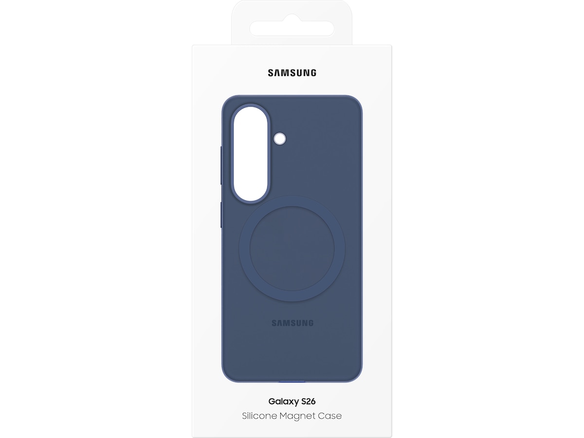 Samsung Galaxy S26 Magnet silikone cover (blue violet) Mobilcover