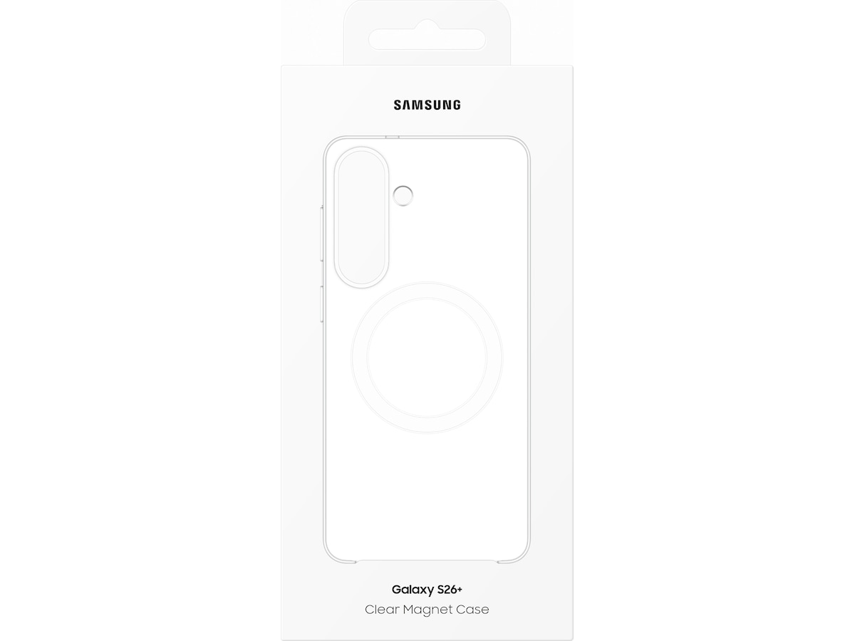 Samsung Galaxy S26+ Clear Magnet Case (gennemsigtig) Mobilcover