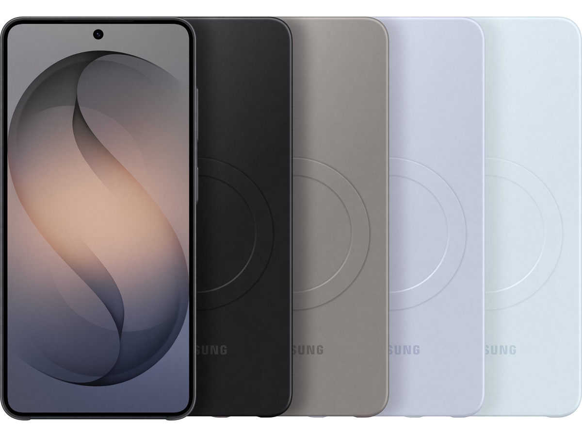 Samsung Galaxy S26 Slim Magnet Case (grå) Mobilcover