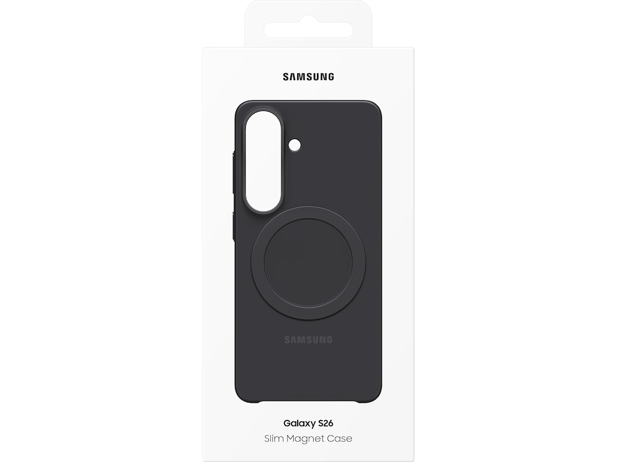 Samsung Galaxy S26 Slim Magnet Case (sort) Mobilcover