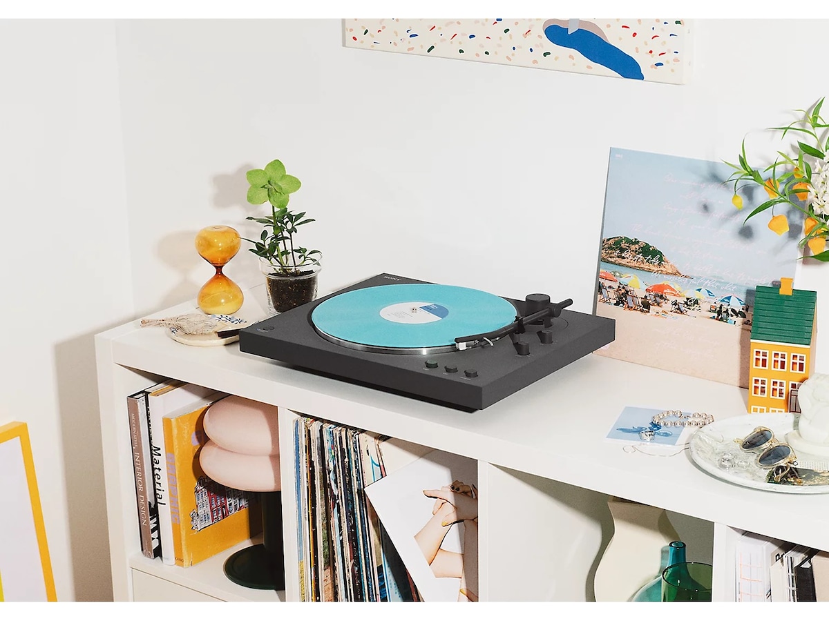 Sony PS-LX3BT pladespiller, trådløs Bluetooth, automatisk afspilning Pladespiller