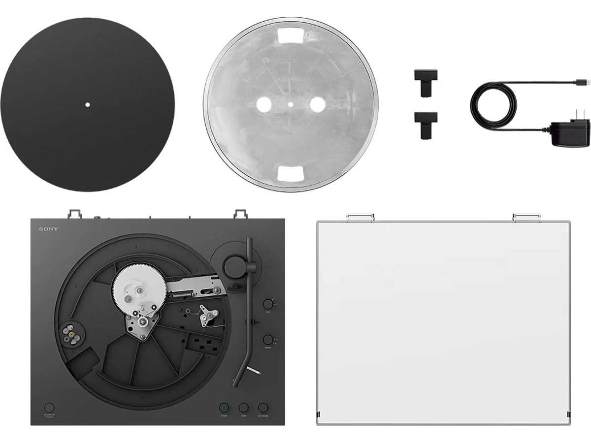 Sony PS-LX3BT pladespiller, trådløs Bluetooth, automatisk afspilning Pladespiller