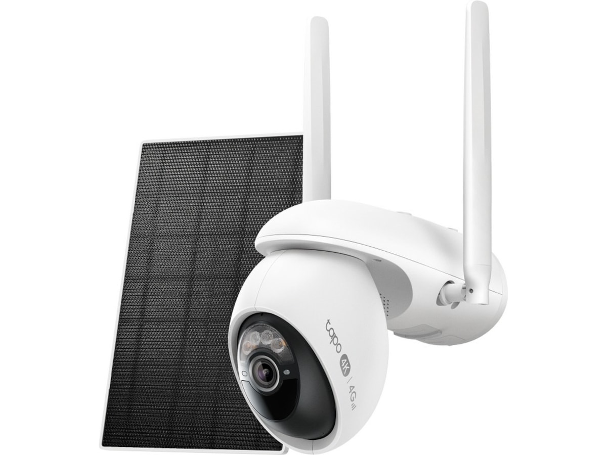 TP-Link Tapo C665G KIT overvågningskamera solcelledrevet Wi-Fi/4G Overvågningskameraer