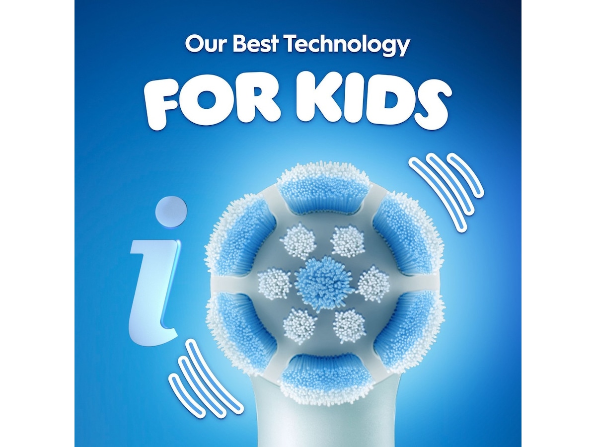 Oral-B iO 6+ Kids Disney Stitch elektrisk tandbørste Elektriske tandbørster