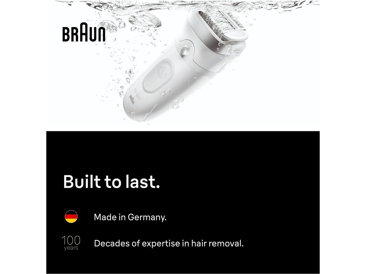 Braun Silk·épil 7 (sølv) Epilator & IPL-hårfjerning
