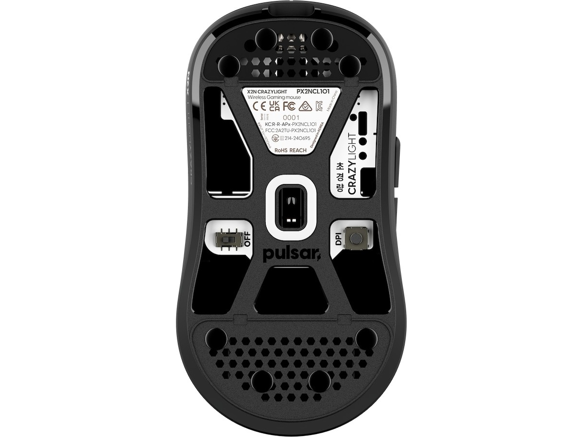 Pulsar X2N CrazyLight Mini gamingmus (sort) Gamingmus