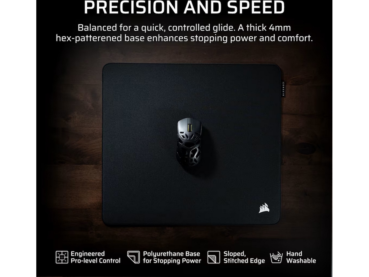 CORSAIR MM PRO stor control gaming musemåtte (sort) Gamingmusemåtte