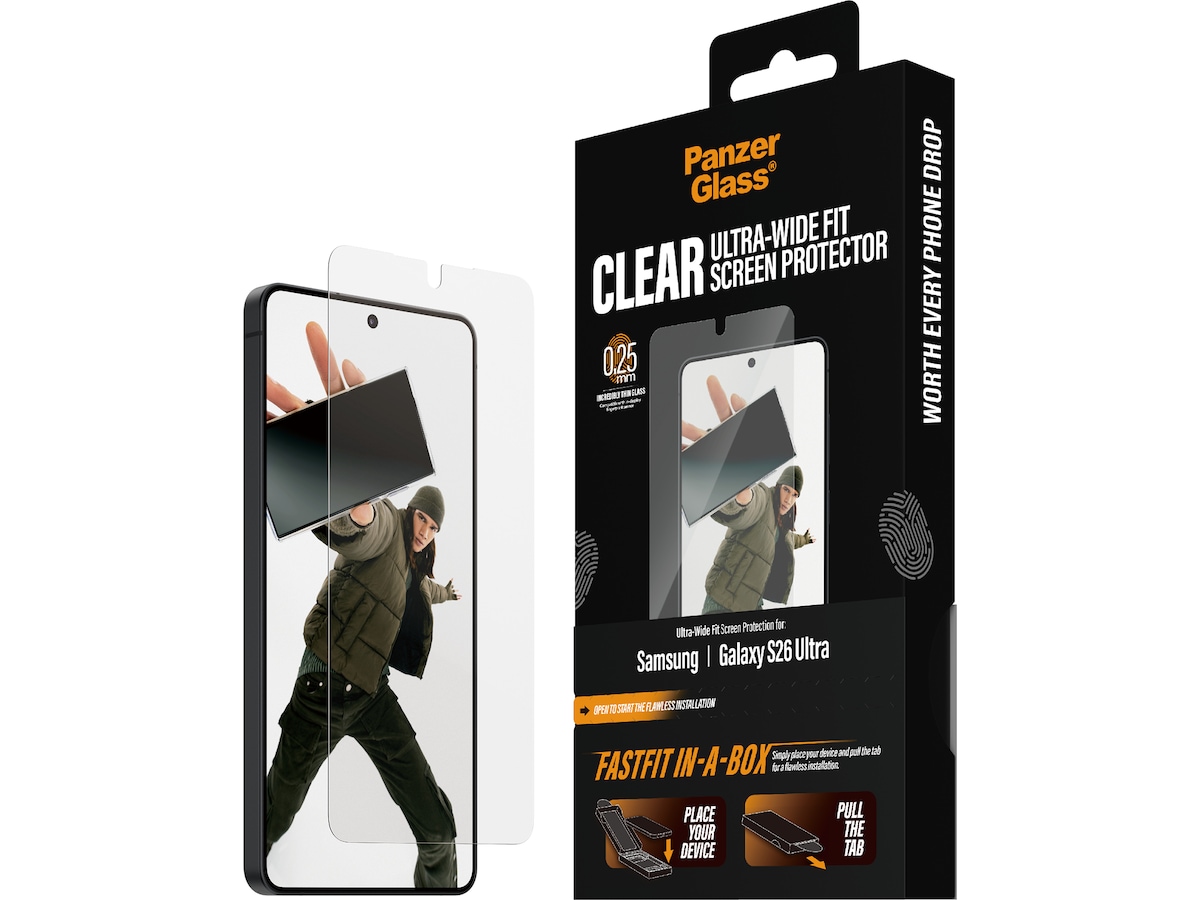PanzerGlass Galaxy S26 Ultra skærmbeskytter Skærmbeskyttelse mobiltelefon