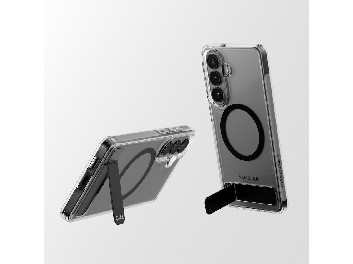 PanzerGlass CARE Galaxy S26 Urban Explorer cover (gennemsigtig/sort) Mobilcover