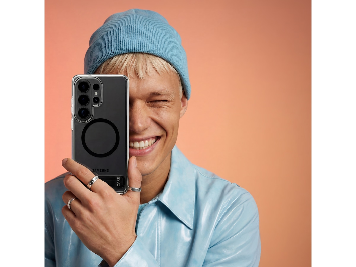 PanzerGlass CARE Galaxy S26 Urban Explorer cover (gennemsigtig/sort) Mobilcover