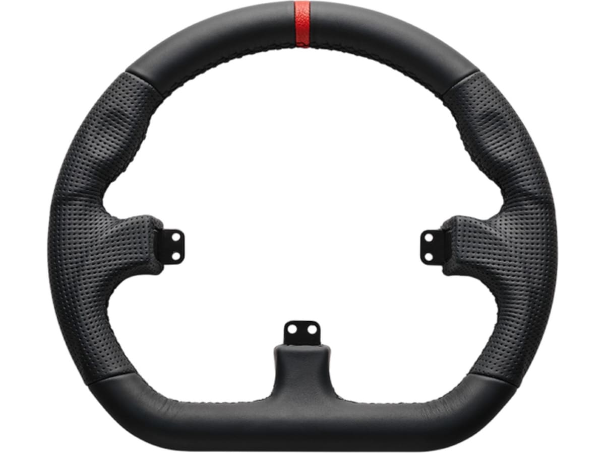 Asetek Closed D ratkrans skind (sort) Rat og pedaler