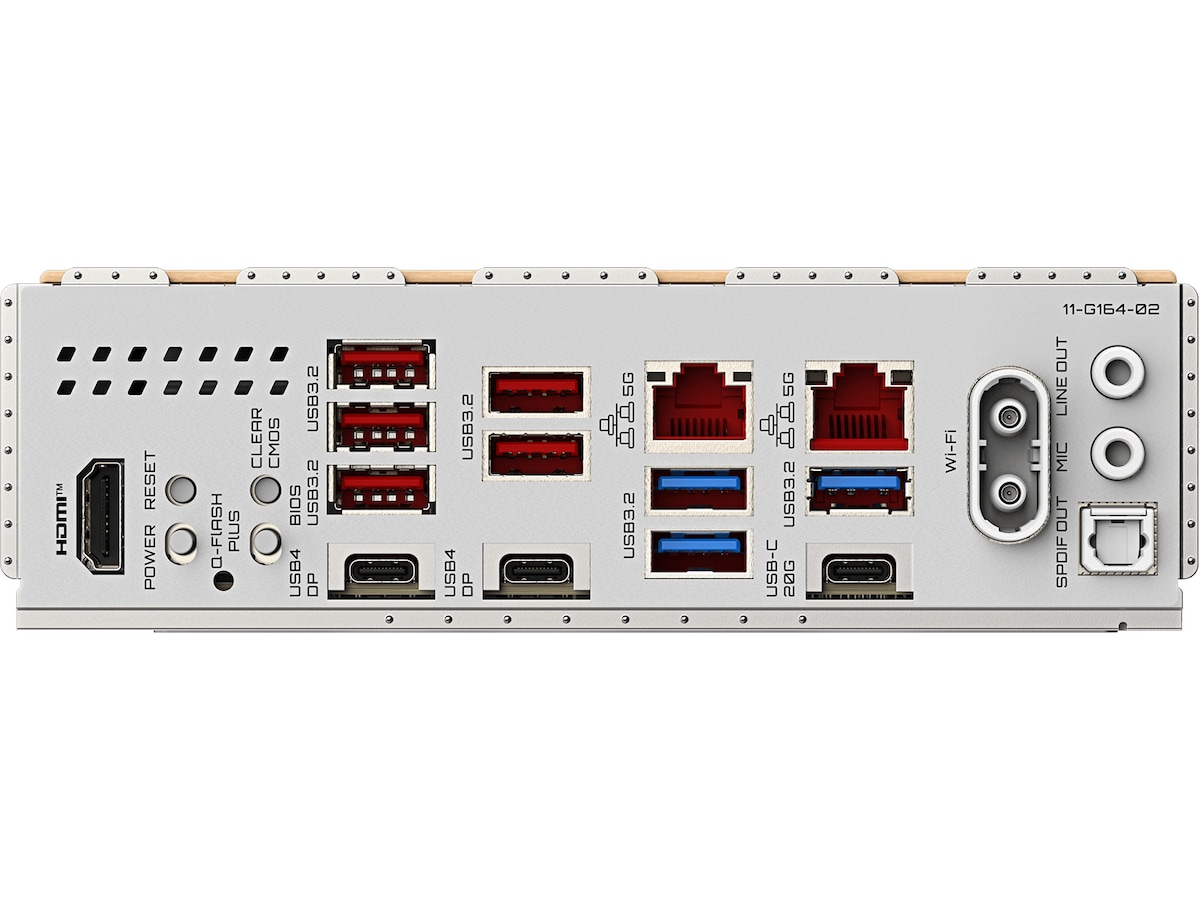 Gigabyte X870E AERO X3D WOOD bundkort AMD Socket