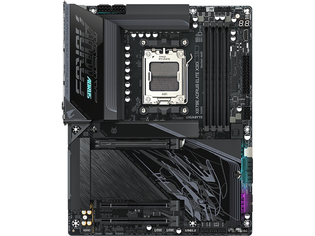 Gigabyte X870E AORUS ELITE X3D bundkort AMD Socket