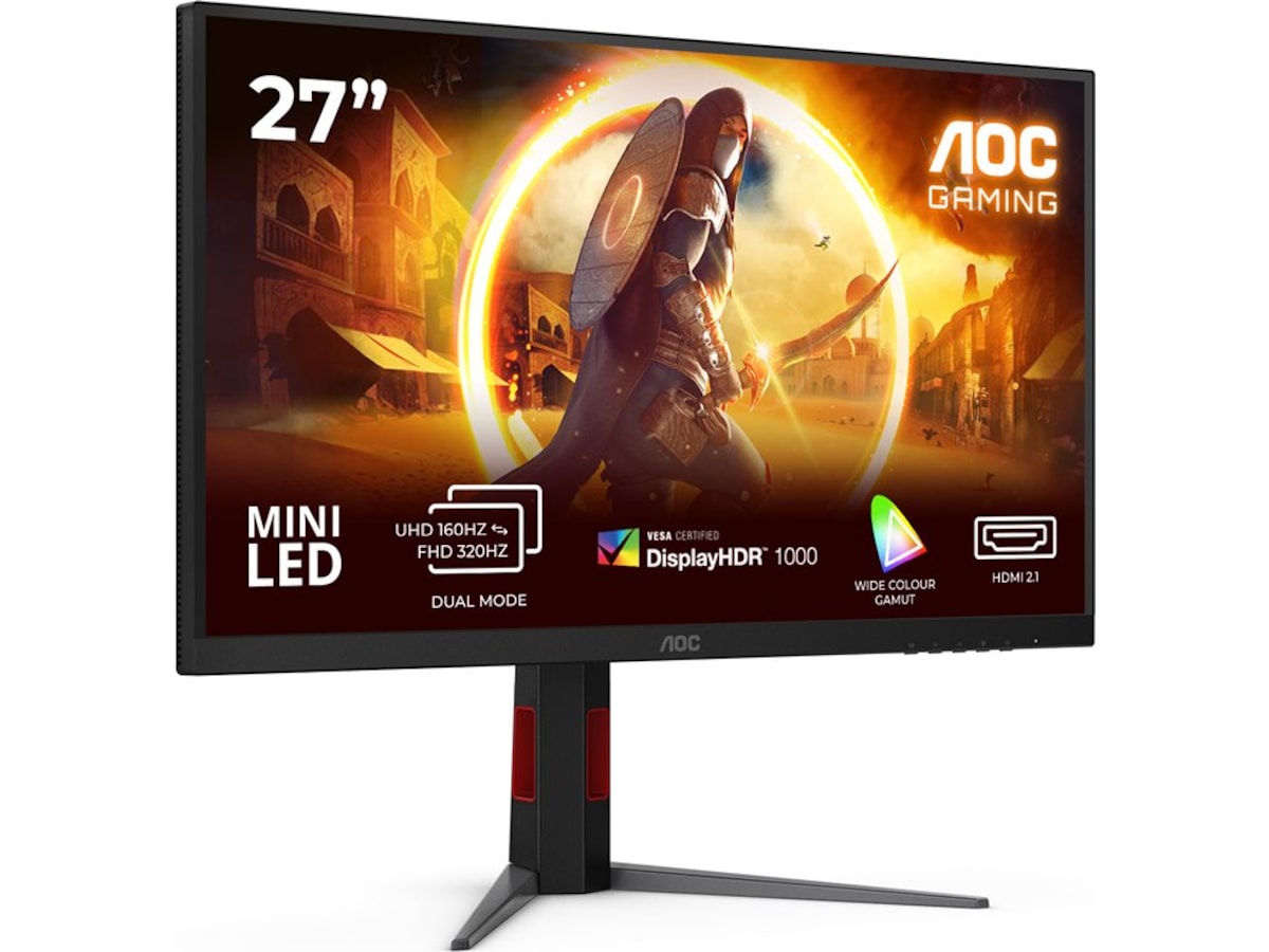 AOC 27" 4K gamingskærm U27G4XM Gamingskærme