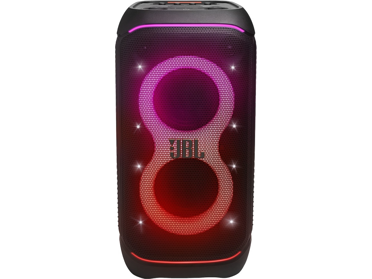 JBL Partybox STAGE 320 kraftig partyhøjttaler (sort) + JBL Partybox 710 Trådløs / Bluetooth højttaler