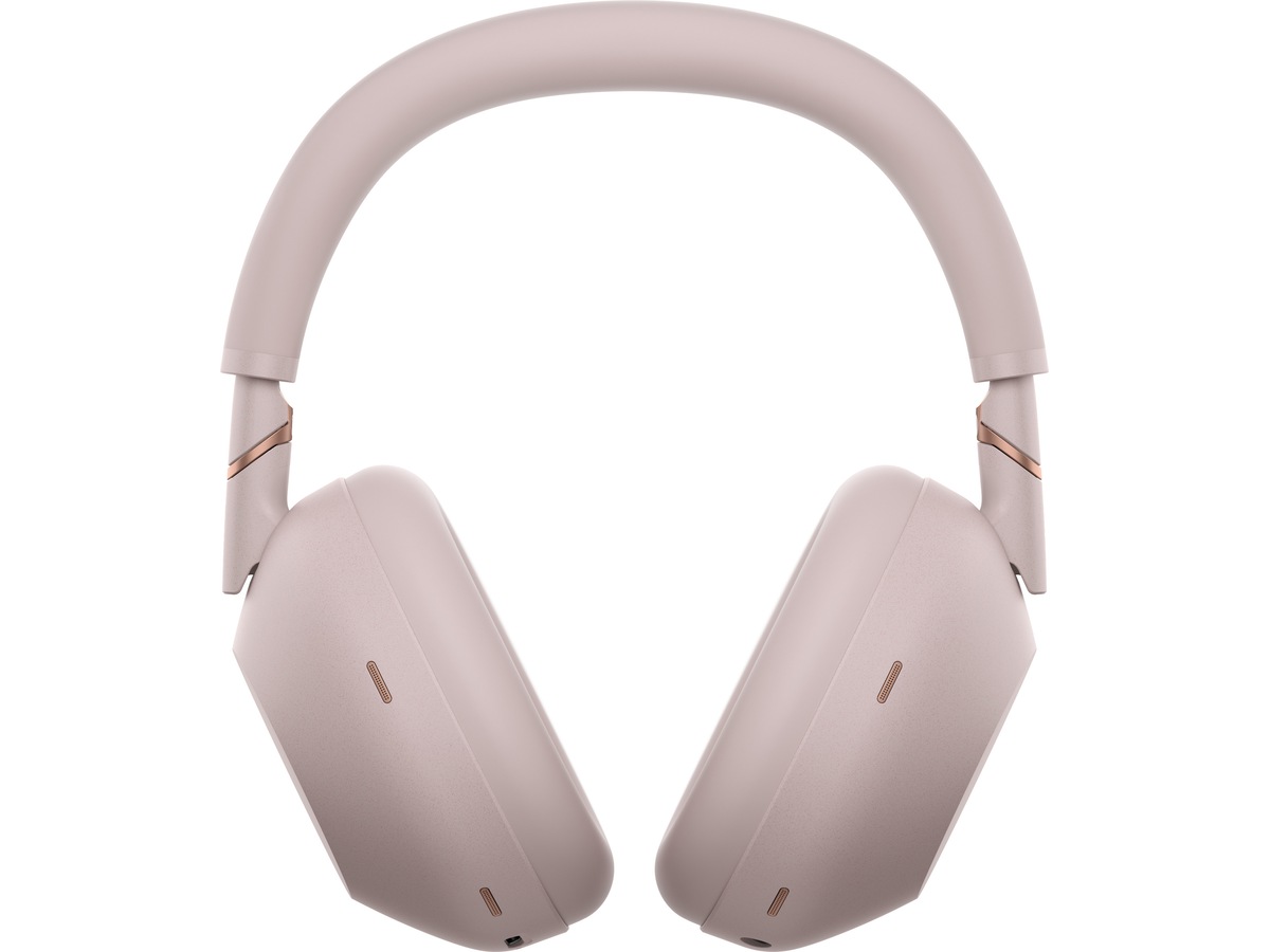 Sony WH-1000XM6 trådløse hovedtelefoner, over-ear (sand pink) Høretelefoner