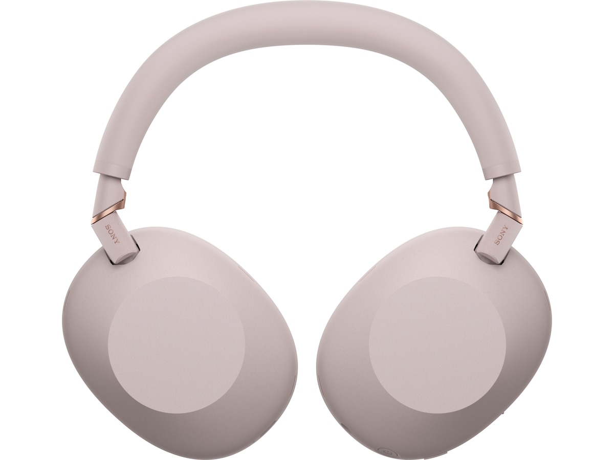 Sony WH-1000XM6 trådløse hovedtelefoner, over-ear (sand pink) Høretelefoner