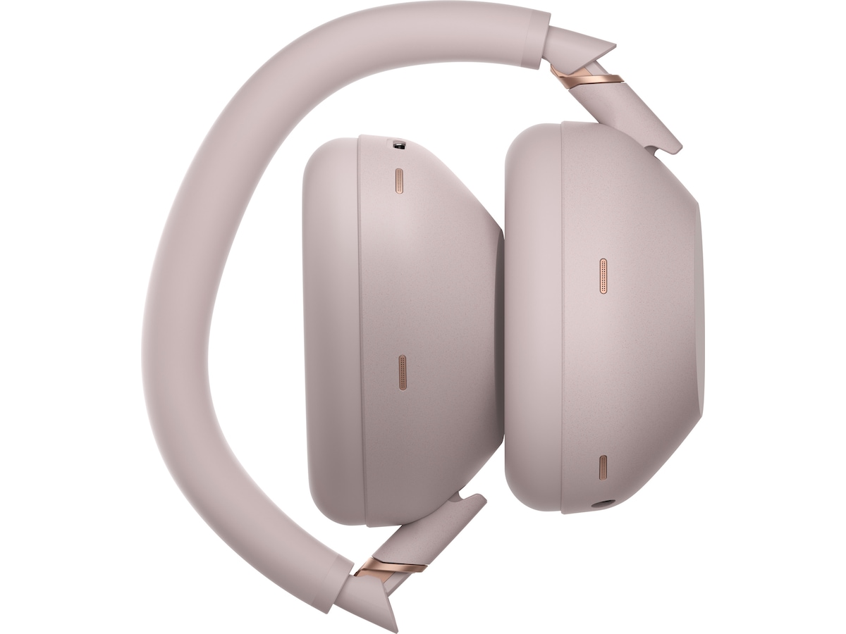 Sony WH-1000XM6 trådløse hovedtelefoner, over-ear (sand pink) Høretelefoner