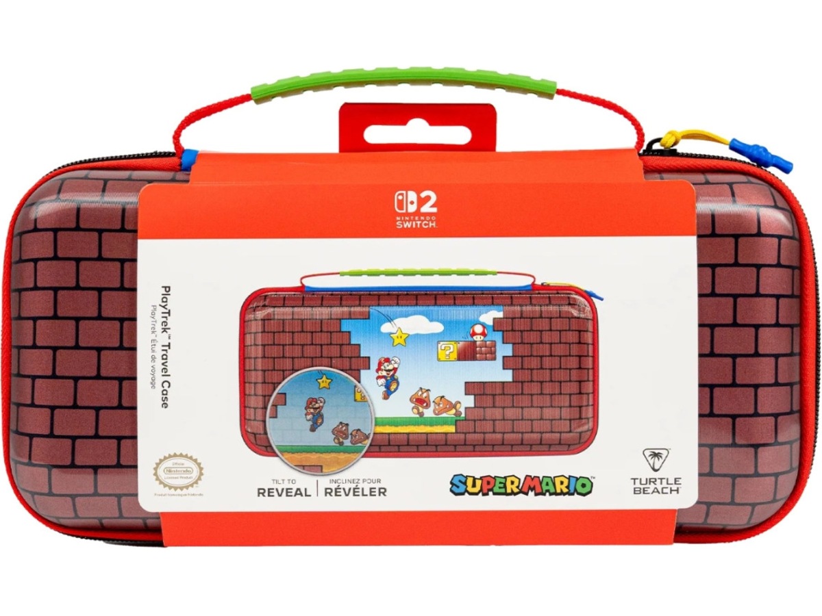 Turtle Beach PlayTrek rejseetui - Mario Bricks Tilbehør til spilkonsoller