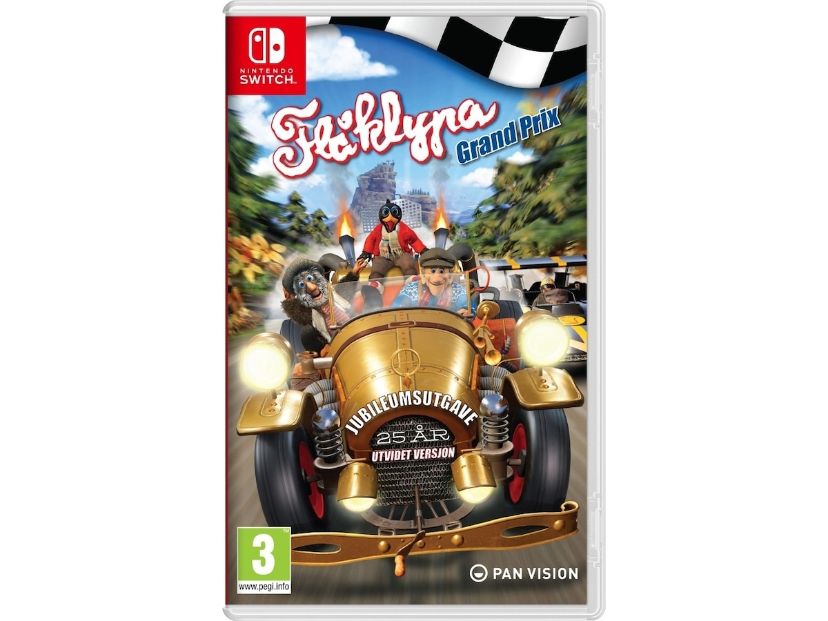 Flåklypa Grand Prix Jubilæumsudgave (Nintendo Switch) Spil til Nintendo Switch