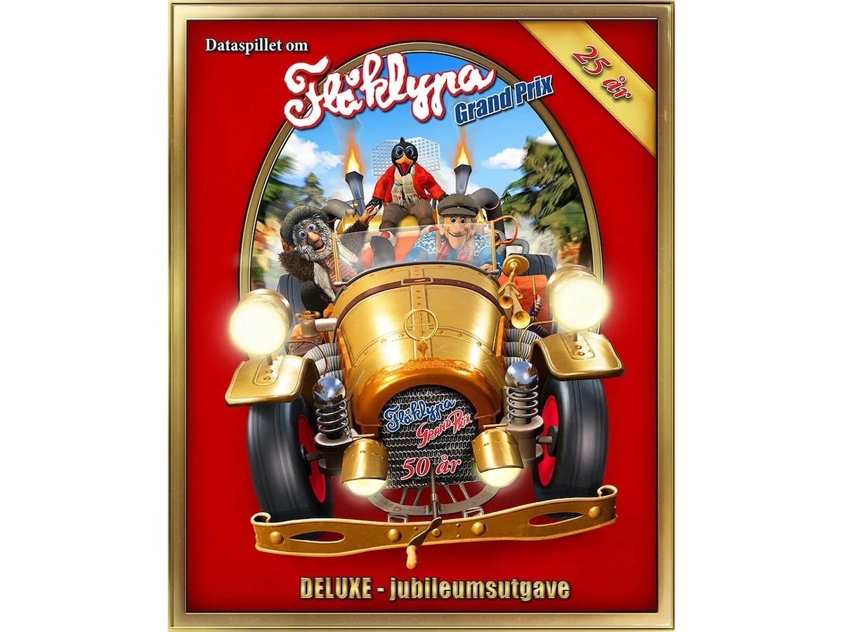 Flåklypa Grand Prix DELUXE Jubilæumsudgave N Switch Spil til Nintendo Switch