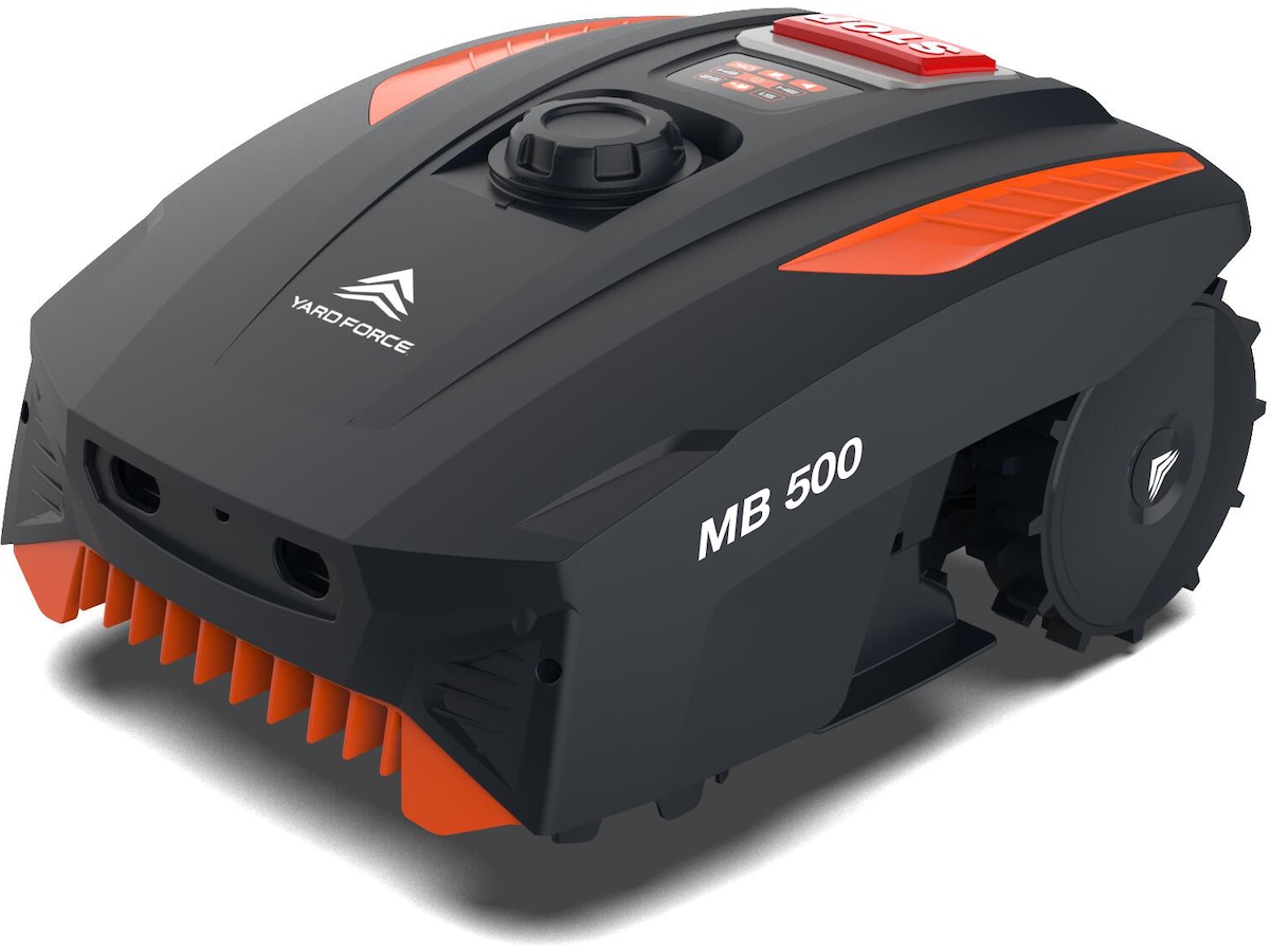 Yardforce MB500 Robotplæneklipper 500m² 2000mAh med garage Robotplæneklippere